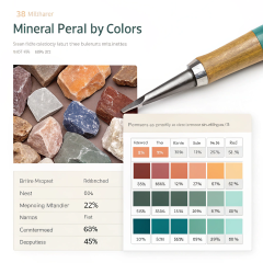Mineral % By Colors